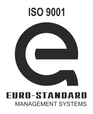Начертание знака соответствия СДС Евро-Стандарт для маркирования в случае обычных систем менеджмента.
